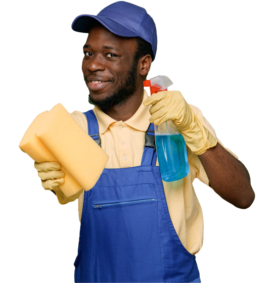 Man with sponge 1