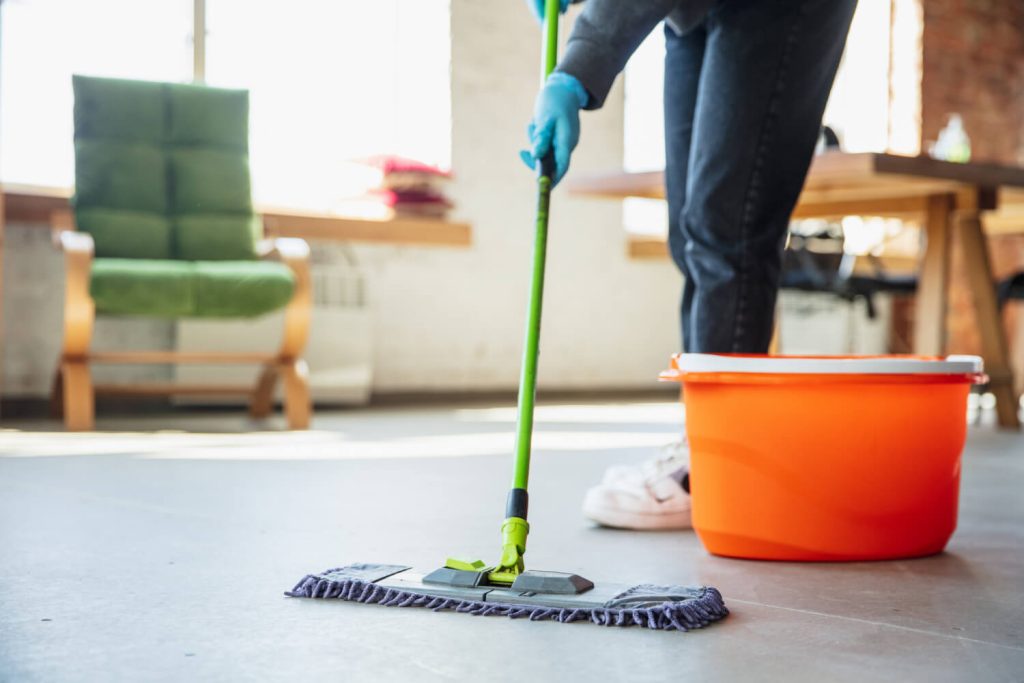disinfecting home